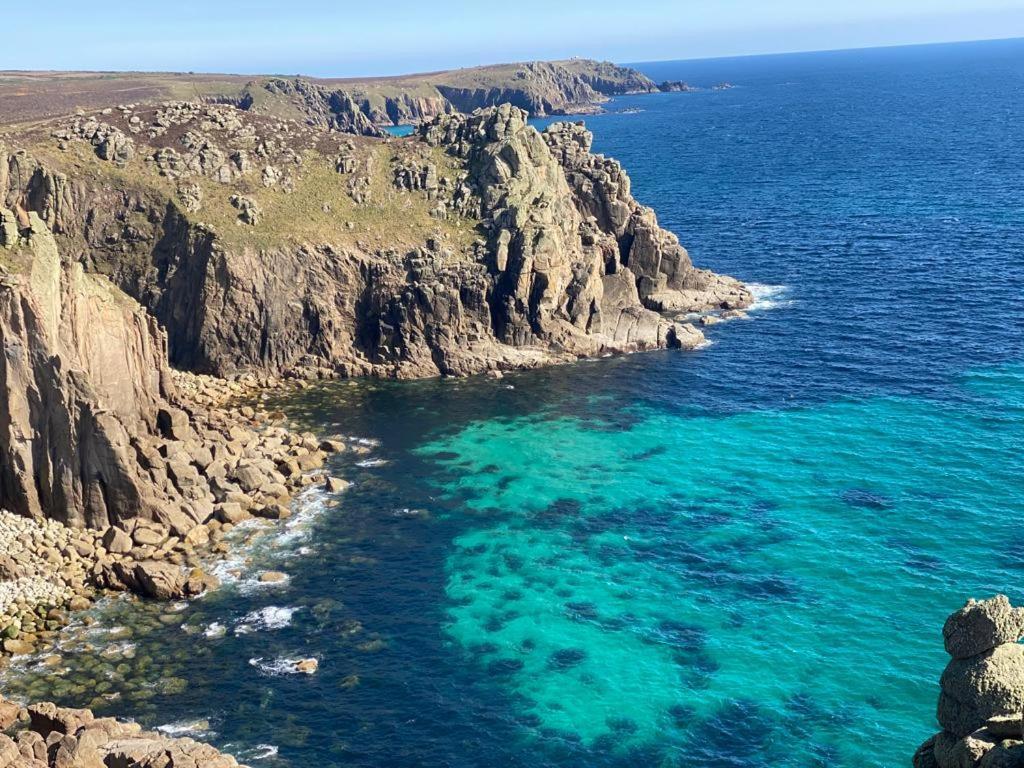 2 Bedroom Cottage Sleeps 4, With Pool Use, Sennen Extérieur photo